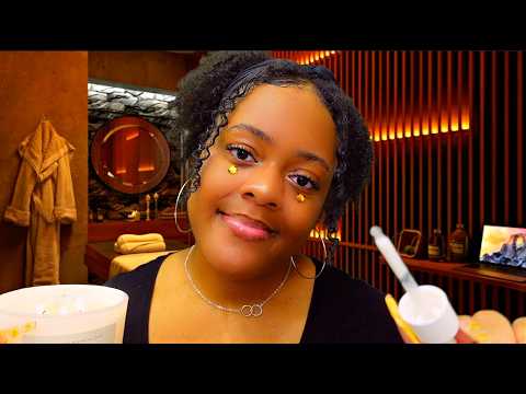 ASMR A Tingly Facial At The Spa 🧖🏾♡✨(Personal attention, Skincare ♡)
