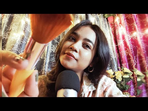 INDIAN ASMR~BRAIN MELTING MIC  BRUSHING+SCRATCHING+PINCHING & PULLING