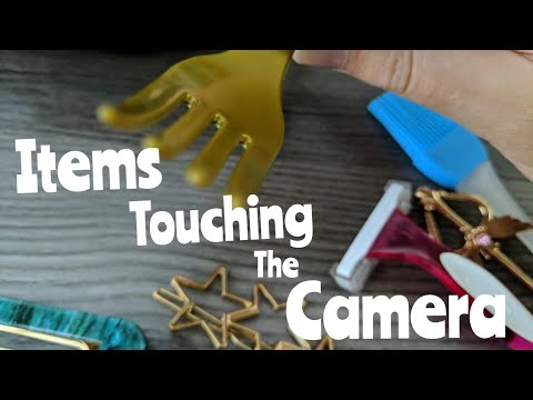 ASMR Camera Tapping and Items on the Camera (Fast and Aggressive, Rattle your Brain with items)