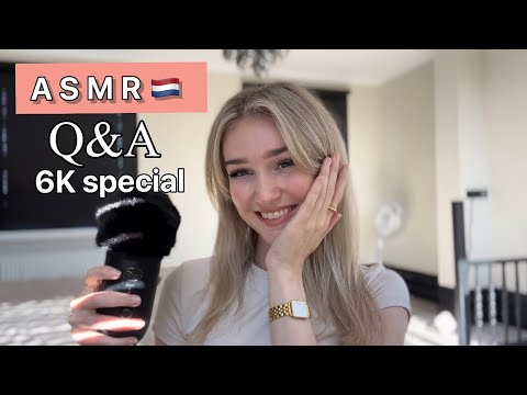 ASMR🇳🇱 | 6K SPECIAL🎉 | Q&A 💬