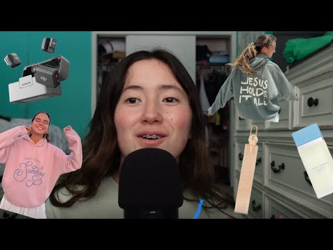 ASMR Whispering My Christmas List 