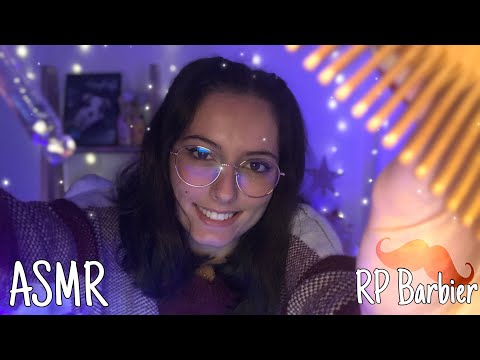 [ASMR FR] JE TE PREPARE POUR LES FÊTES (RP barbier) ✂️