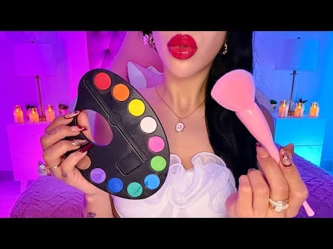 ASMR ERES UN LIEZO, TE VOY A PINTAR🎨✨