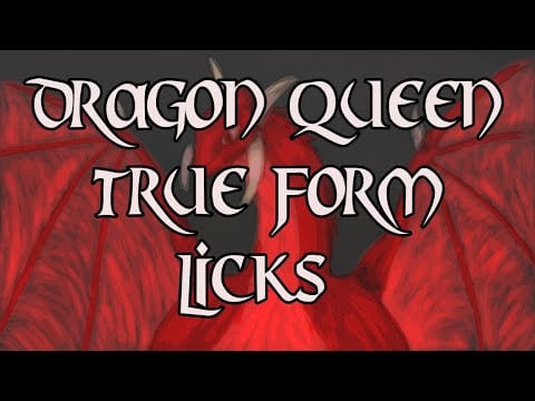 Dragon Queen True Form Intense Licks #asmr #furries #dragon