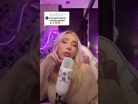 Gıcık patron olamıyorum imdaaaattr😀#asmr #asmrsounds #roleplayasmr #roleplay #patron