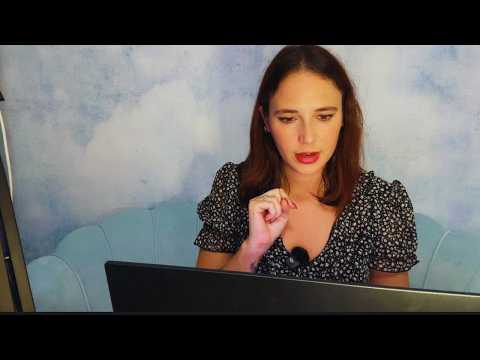 ASMR 🎓⌨️ Old School Lo-Fi University Enrollment Roleplay 🕰️📚 Typing & Keyboard Sounds