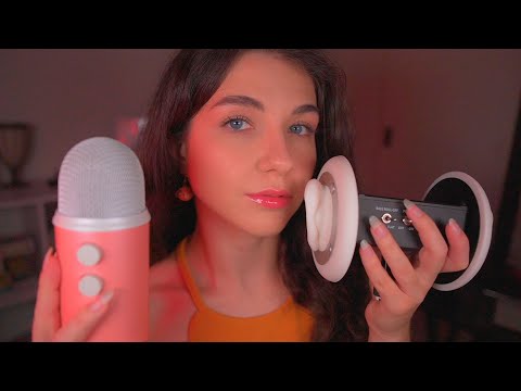 ASMR MOUTH SOUNDS con 2 MICRÓFONOS 🎤 Con y Sin Eco *No Talking* | Lonixy ASMR