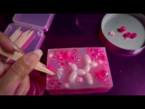 No Talking Satisfying Picking & Plucking ASMR (picky pad sensory/ therapy / fidget toy)