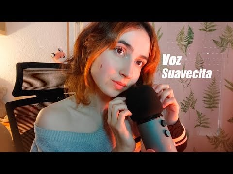ASMR Te calmo ❤️ Te hablo Con VOZ SUAVECITA PARA DORMIR 🧁 SOFT SPOKEN