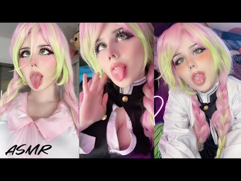 ASMR Scratching | Mitsuri Cosplay #asmr #asmrcosplay