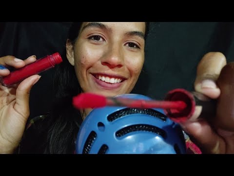ASMR " MAQUIANDO VOCÊ [ relaxante ]😴
