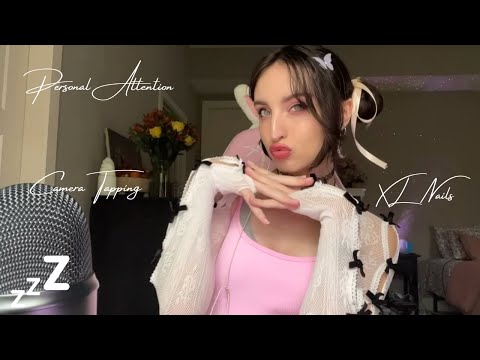 Beebee ASMR Camera Tapping Compilation | Personal Attention, Kisses, Scratching, XL Nails