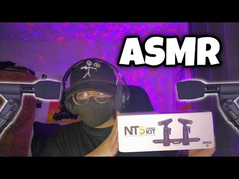 ASMR Français • MES NOUVEAUX DOUBLES MICRO RODE NT5 ! 😴 (unboxing des meilleurs micro asmr)