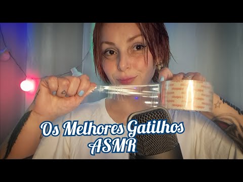 Durma rápido RELAXE em 3 min. ASMR os melhores GATILHOS 🎧😴 #asmrgatilhos