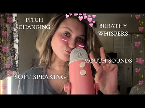 ASMR but it’s every VOICE TRIGGER you LOVE! Pitch Changing, Stuttering, Tongue Flutters + more