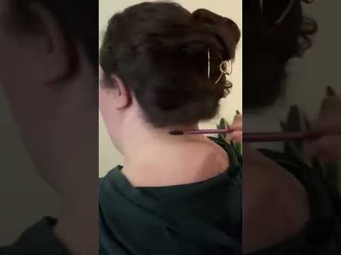 ASMR Nape of Neck Micro Attention #asmrforsleep #tingles #oddlysatisfying #microattention