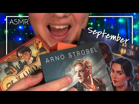 ASMR Bücher die ich im September gelesen habe! 🍁📚 (Deutsch/German)