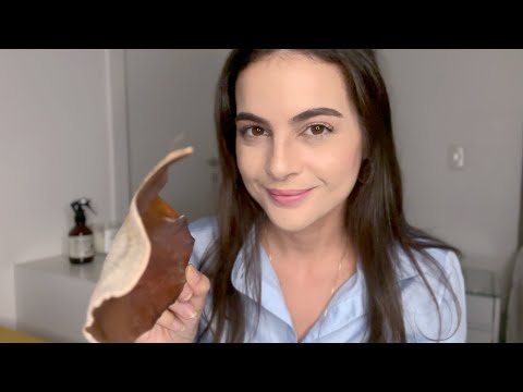 ASMR Cortando Cordões e Encontrando sua Essência | Plucking, Tesoura, Sussurros, Sessão Reiki