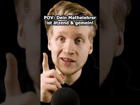 ASMR - POV: Dein Mathelehrer ist ätzend & gemein! #shorts #asmr #roleplay #deutscheasmr