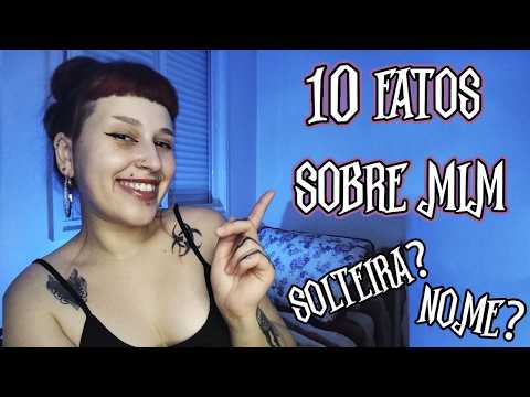 ASMR Especial 2k | 10 FATOS SOBRE MIM 🥳✨