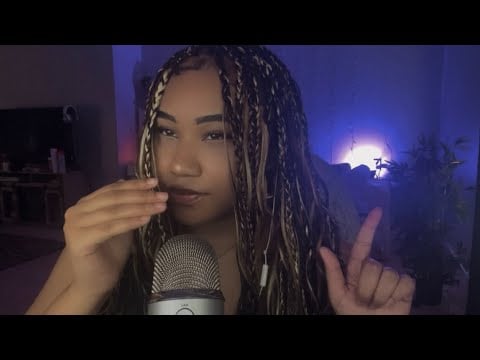 ASMR | INAUDIBLE/ UNINTELLIGIBLE WHISPERING + MOUTHSOUNDS ✨