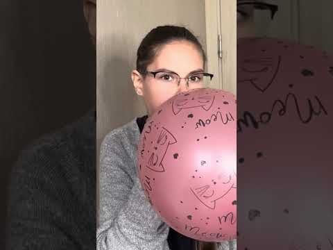 Blowing Purple Balloon #balloon #blowingup #amsr #youtubepartnerprogram