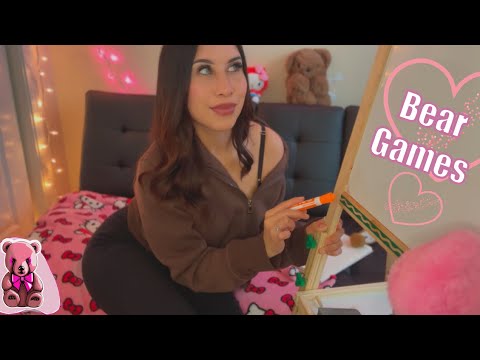 Bear GAMES ASMR 🧸🩷￼