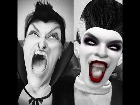DRACULITO Y FRANKESTINA-EL AMOR SIEMPRE LLEGA SOLO- VIDEO #8 🧛‍♀️#shorts #cortos #halloween🧟