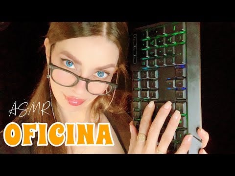 🌙 ASMR Oficina: Sonidos Relajantes de Teclado, Papel y Bolígrafos ✍️💼 | NO TALKING | ASMR en ESPAÑOL