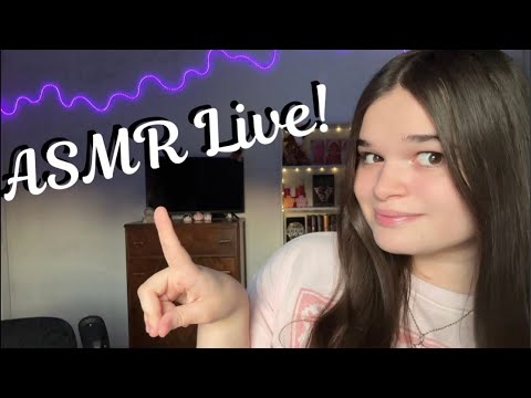 ASMR Lets Do Your FAV Triggers Live!