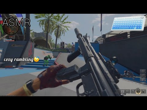 [ASMR Black Ops 6] cozy rambling gaming sesh😴 keyboard & mouth sounds