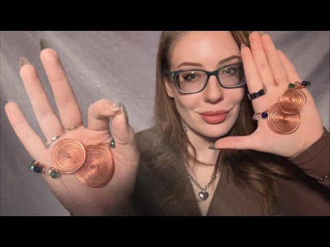 ASMR Light Pulling Effect + Copper Hand Scanning