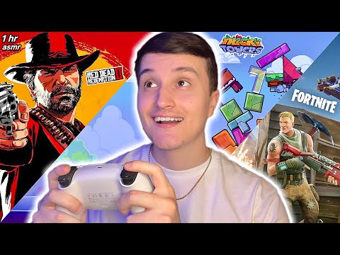 ASMR Gaming | 1 Hour Of Relaxing Gameplay (Red Dead Redemption 2, Fortnite, etc.)