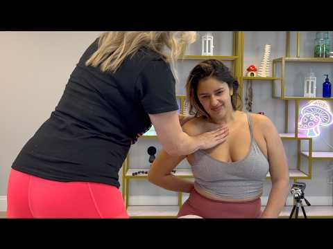 Locked Ribs & Sternum Popped – Brutal Chest Stretching & Massage