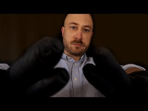 Massage du visage avec gants - Massage du cou et cuir chevelu en prime - ASMR