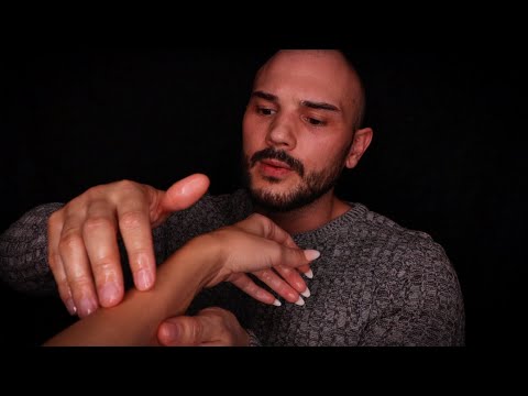 ASMR Massage | Skin Tracing - Face Treatment ASMR - Slow Whispering