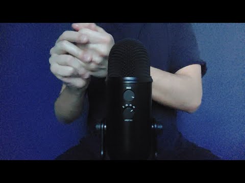 ASMR moisturizing my hands (Fast & Aggressive) + a bit of finger snapping (no talking)