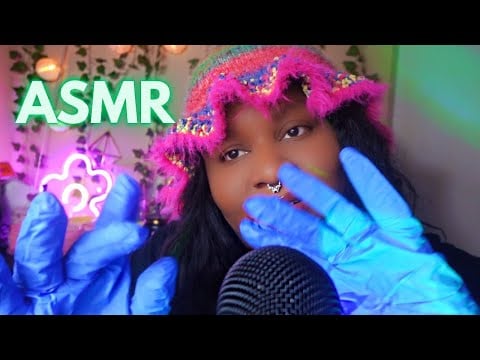 ASMR | Aggressively Lotioning You with LATEX Gloves, OIL and Lotion (No talking, Gum Chewing)