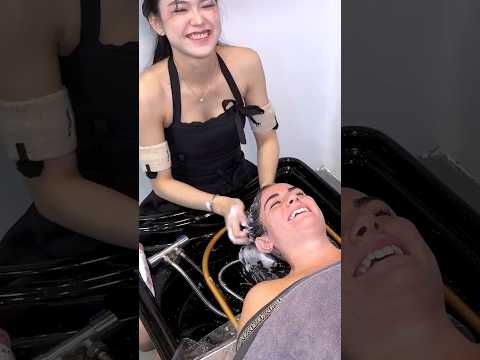 ASMR: I LOVED HER! Full Service Barbershop Treatment and Deep Body Massage