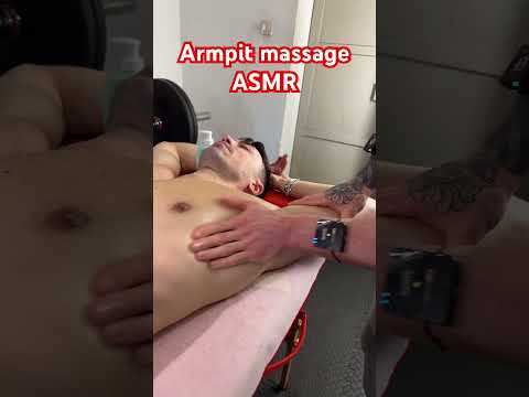 Enjoy our Asmr contents #asmrmassage #stressrelief #chestmassage #malebody #model