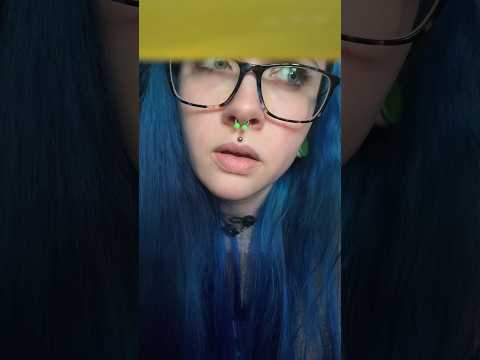 ASMR measuring your forehead 😌(full on ✅⏰) #asmr #asmrmeasuring #asmrroleplay #shorts