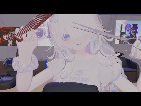 Kairi te corta el pelito🩵✂️ ROLEPLAY asmrvr