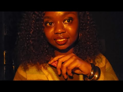 ASMR Getting Ready in The Late 80s ✨️ Soft Orange Glow + Glam Makeup Sounds 