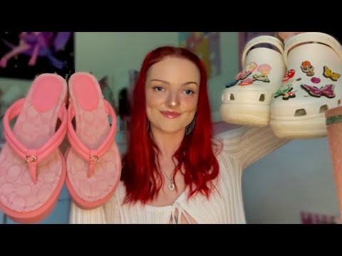 ASMR | My Shoe Collection Pt. 2! (Tapping, zipper sounds, fabric/leather sounds)