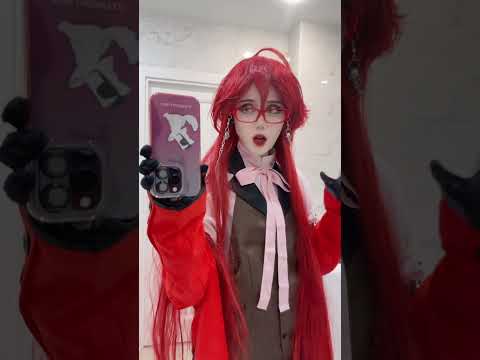Grell ♡ #cosplay #grellsutcliff #grellcosplay #blackbutlercosplay #blackbutler