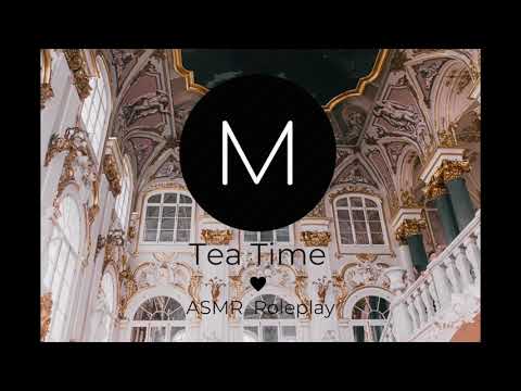 ASMR Roleplay: Tea Time [Shy New Maid Delivers Your Tea], [F4M], [Prince]