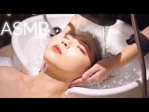 【ASMR】脳がとろける至福の2時間18分。極上の頭浸浴＆眼浸浴まとめ【睡眠導入】