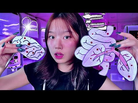 ASMR Removing The RED VIRUS But You Are Paper