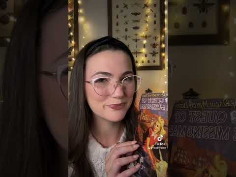 asmr librarian roleplay 📚 (page turning, letter tracing) #asmr