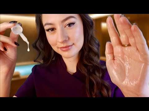 ASMR Spa Facial Treatment & Massage Roleplay 😴 For DEEP Sleep